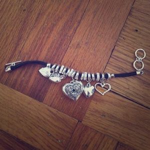 heart charm bracelet