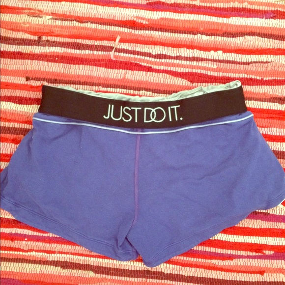 Purple Dri-Fit Nike shorts