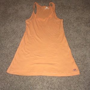 Sherbet orange Hollister tank top