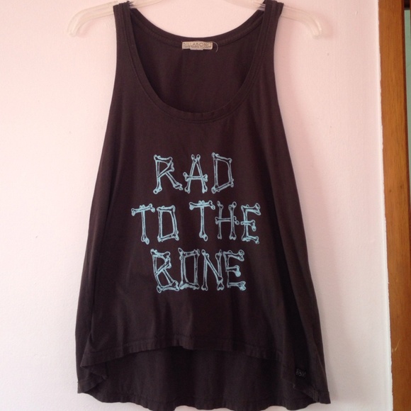 Gray rad to the bone tank