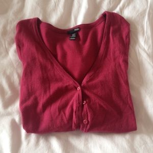 Magenta cardigan