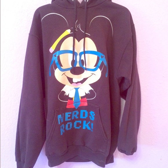 micky mouse nerds hoodie