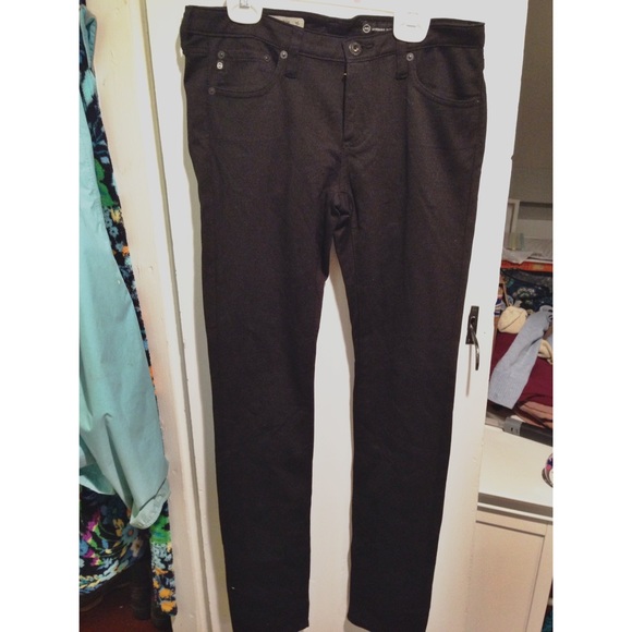 AG black skinny pants