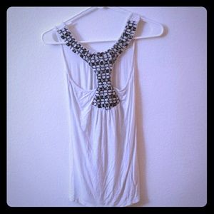 Wet Seal racer back sequin tank