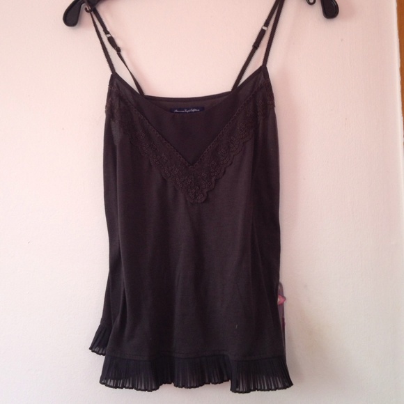 Grey American eagle top