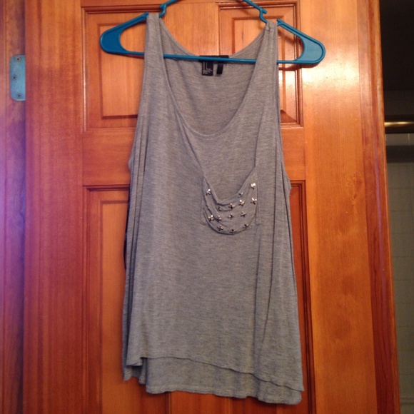 Grey tank top - Picture 1 of 2