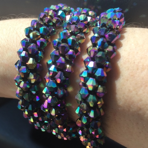 HP🎉🎇🎆Triple Row Wrap Bracelet Hand Woven