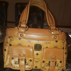 Authentic MCM visettos purse