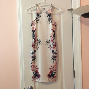 Floral Bodycon Dress