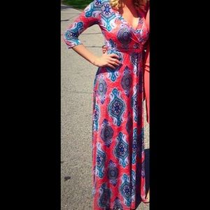 Janette Fashion Wrap Dress