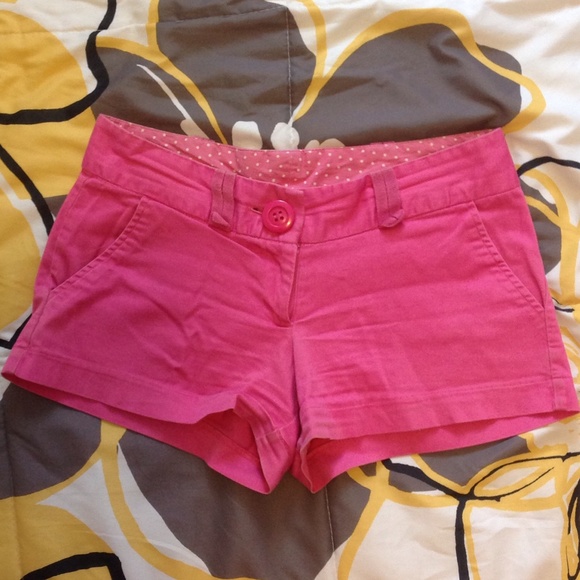 Pink shorts