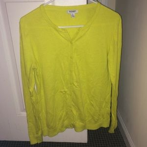 Yellow Cardigan
