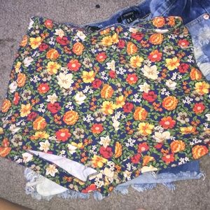 Floral shorts