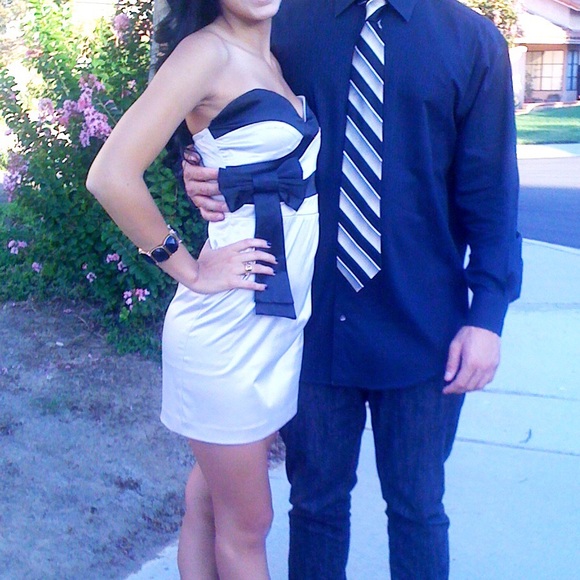 Satin cocktail dress!