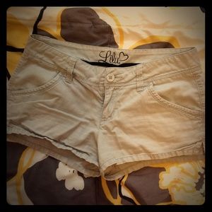 Light grey shorts