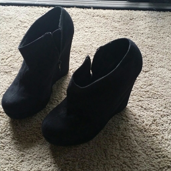 Black booties