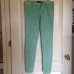 AEO Mint Size 0R Corduroy Jeggings