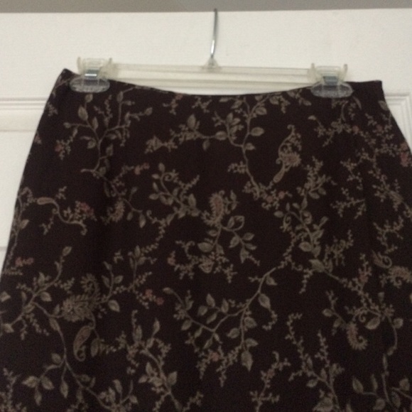 Talbots silk over wrap maxi skirt - Picture 2 of 4