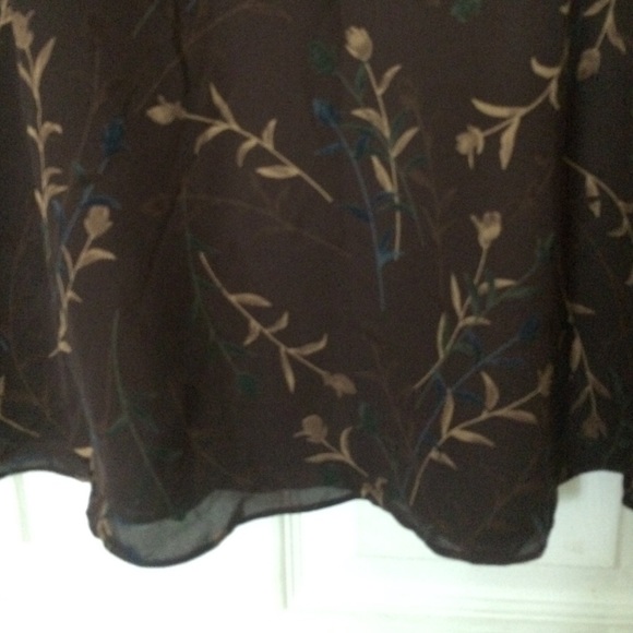 Talbots silk maxi skirt - Picture 3 of 6