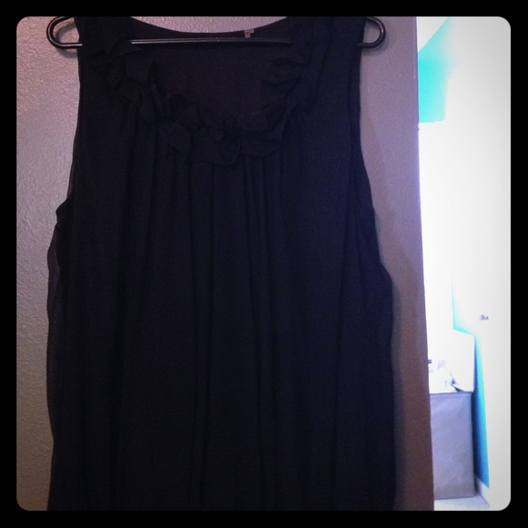 Black dress top