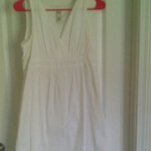 White cotton dress