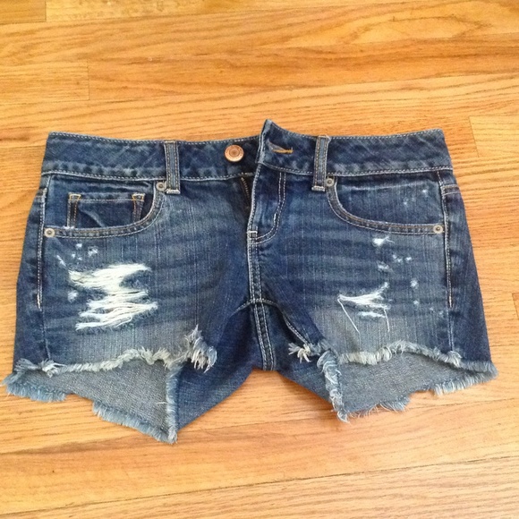 American eagle cut off denim shorts.