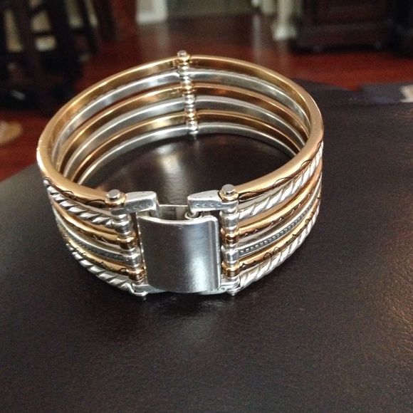 Brighton gold and silver bracelet.