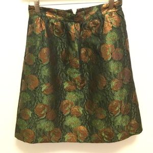 Metallic high waisted Jcrew Skirt!