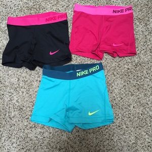 Nike Pro Shorts Bundle