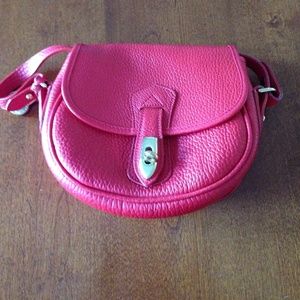 Authentic Dooney & Bourke leather field bag