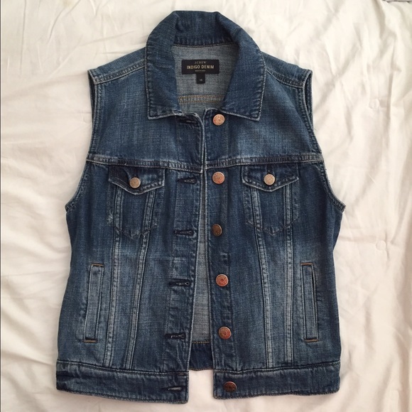 J Crew Jean Vest
