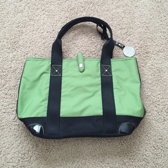 Black & Green Handbag