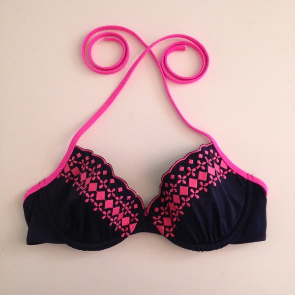 Gilly Hicks Swim Pushup Top