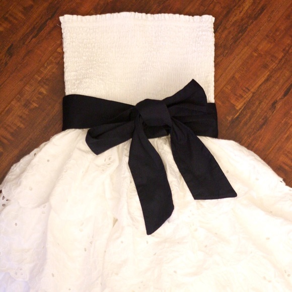 White Hollister Tube Top Dress
