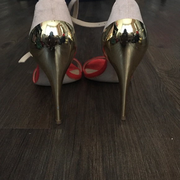 Zara Open-Toe Heels (size 8.5) - Picture 3 of 3