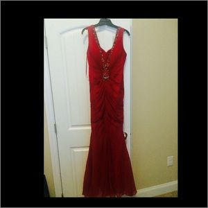 Ruby Red Cocktail Dress