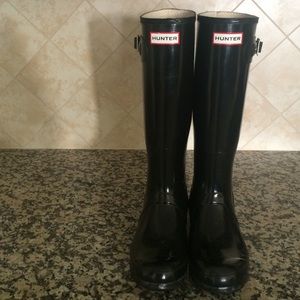 Black Hunter Rain Boots