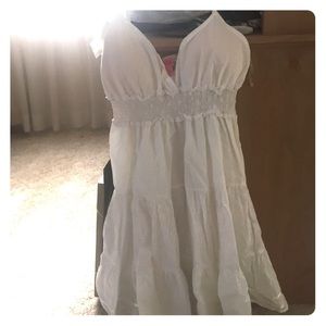 A white summer dress.