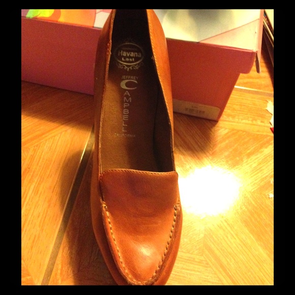Jeffrey Campbell wedge loafers
