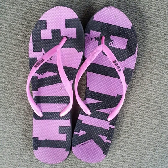 PINK flip flops