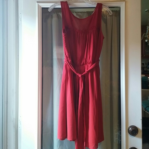 LOFT red dress