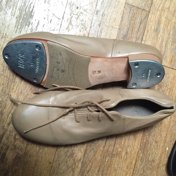 Tan tap shoes