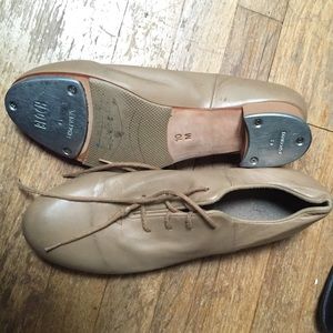 Tan tap shoes
