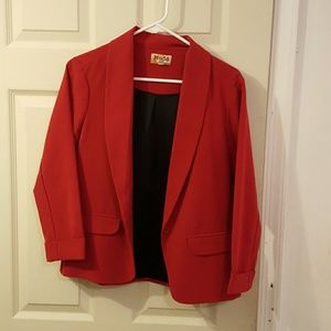 Mudd Red Blazer