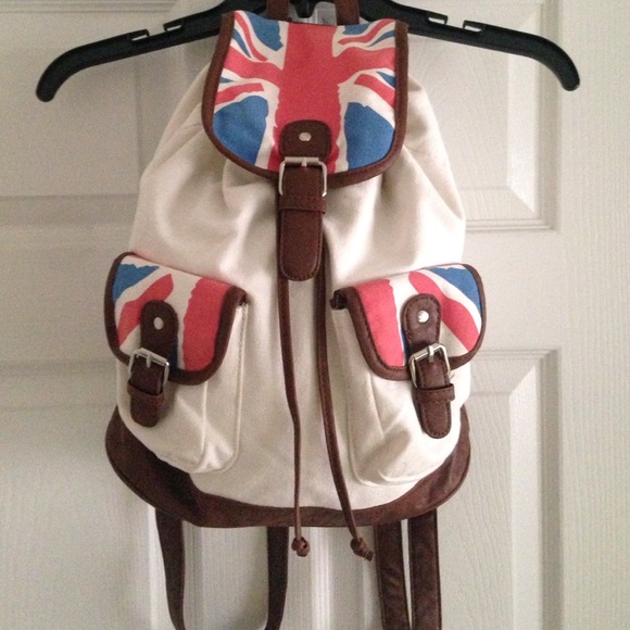 Handbags - British Flag Backpack Purse