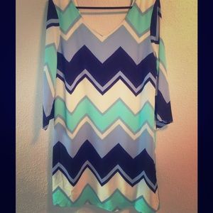Charming Charlie Chevron Dress