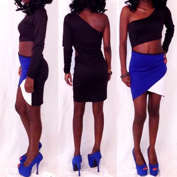 Sexy cut out party dress