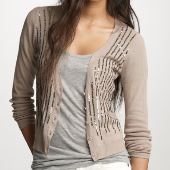J. Crew Sweaters J Crew Sequin Falls Cardigan Sizem Poshmark