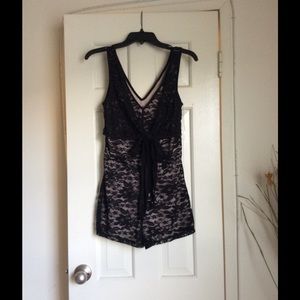 Lace romper
