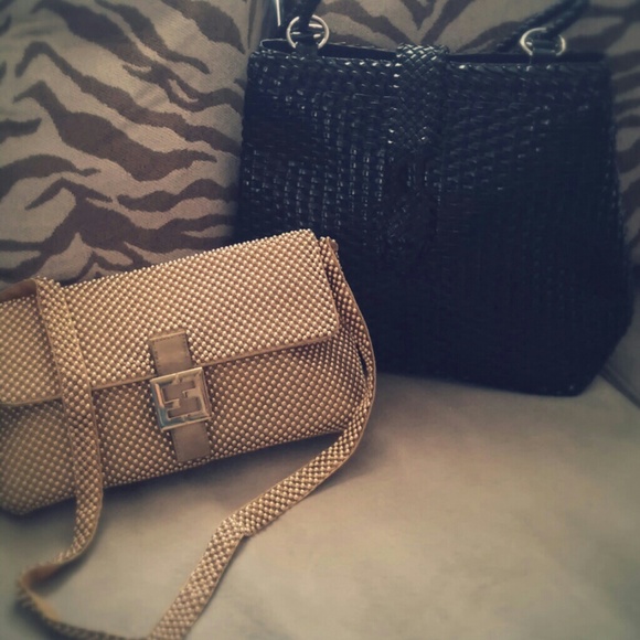 Gold and Black purse bundle!
